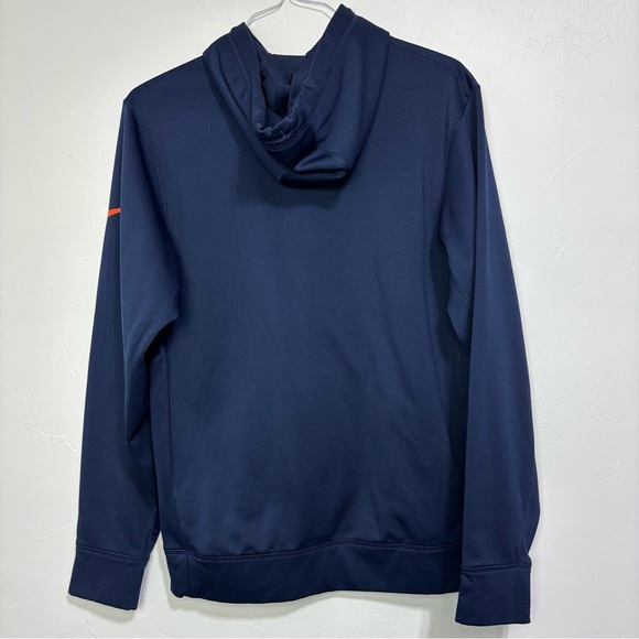 Nike NFL Denver Broncos Men's Hoodie Navy Blue Athletic Activewear Therma Fit S - Picture 5 of 10